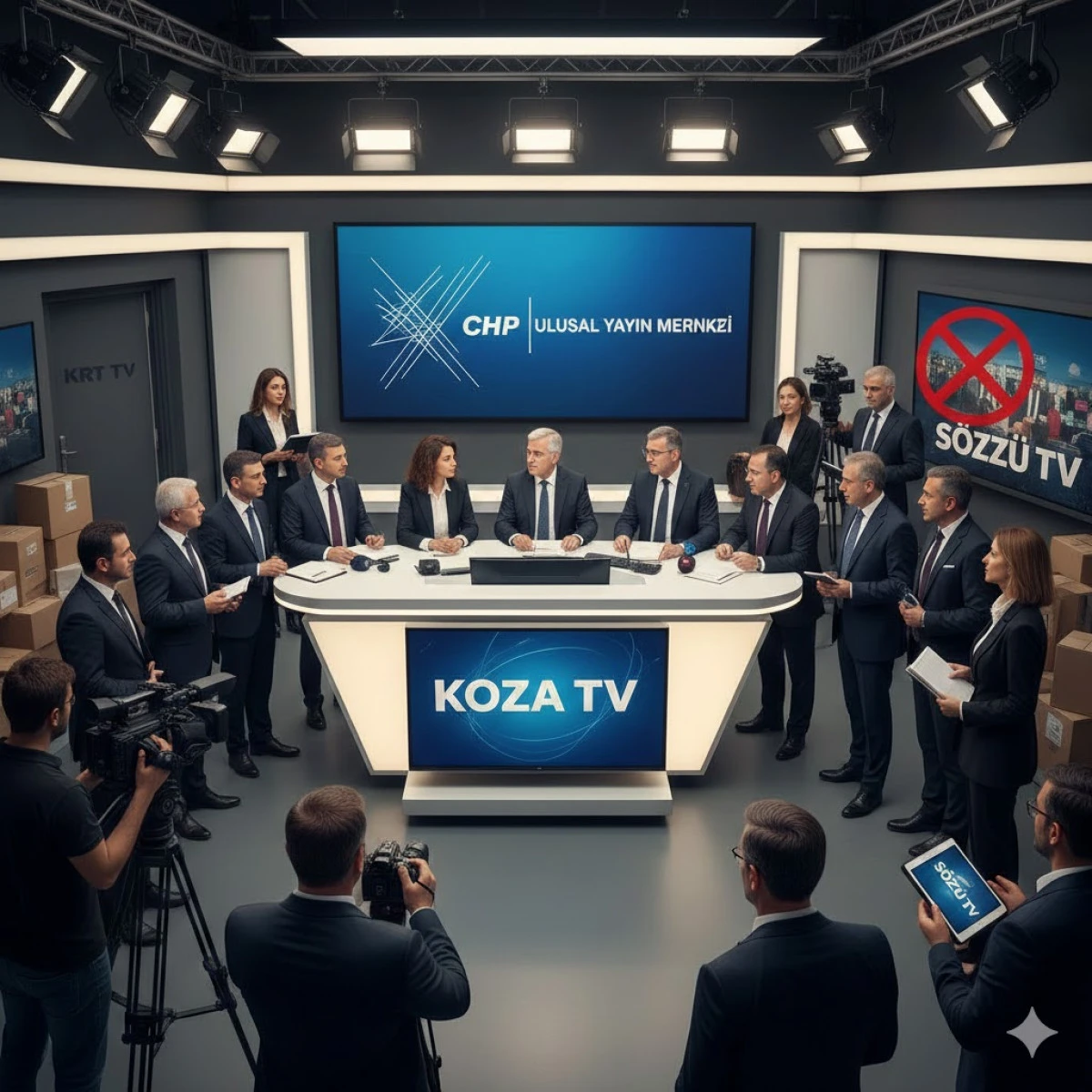 CHP DESTEKLİ KOZA TV ULUSAL YAYINA HAZIRLANIYOR